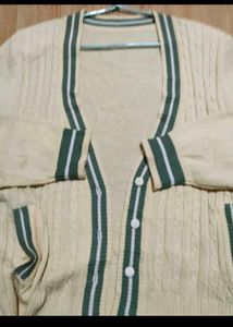 Vintage Style Cable Knit Cardigan