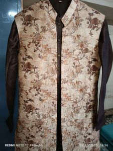 Men's Ethnic Jacket &amp; Kurta Set for wedding