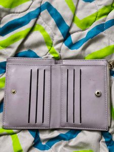 Miniso Lavender Textured Wallet