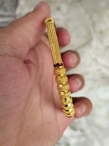 Elegant Gold Bangles Set