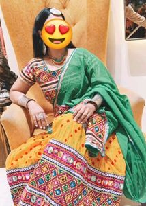 Navratri Garba Dress Avlble Same 4 Set...