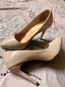 Classic Nude Pointed Toe Stilettos