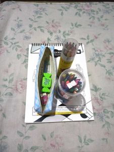 sketchbook. pouch. colours. combo set