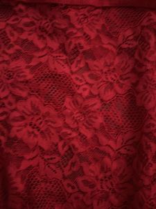 Stunning Red Lace Bodysuit