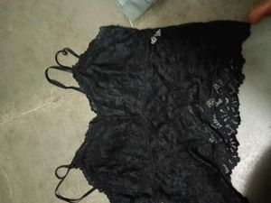 Black Lace Cami Top