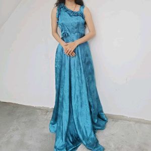 Party Wear Long Dress..30-32 tk ko