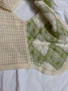 Crochet Knit Vest