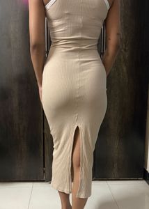 Ribbed Tank Midi Dress