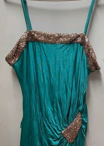 Stunning Gown with Sequins