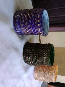 Glass bangles