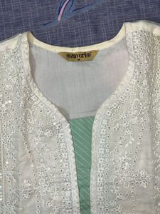 Elegant pakistani Embroidered Kurta Set