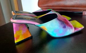 Rainbow Colour Triangle Heel 🌈