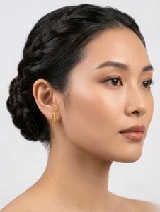 gold plate ear ring combo pack of 3 offer