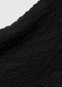 MANGO textured Midi Dress