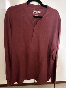 American Eagle Henley Shirt