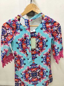 H&amp;M Boho Chic Floral Tunic Top - XS/S