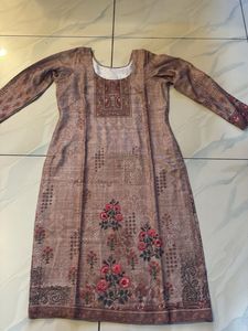 Woolen Printed Kurta