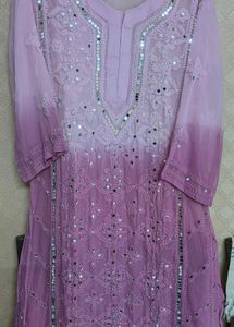 festive suit set with dupatta and linning