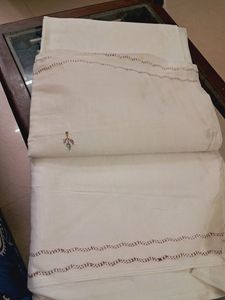 OFFWHITE ARTSILK SAREE