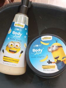 Plum banana Body Wash &amp; bodyYogurt(cream)