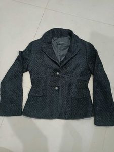 Fancy Glitter Polyster Jacket For All Season