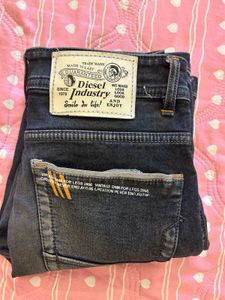 Men's Navy blue Disel jeans