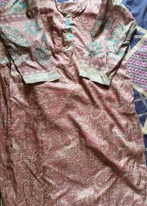 Crepe Suit Bohemian print