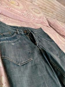 Classic Blue Denim old money Jeans