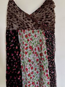 Bohemian Patchwork Maxi Dress