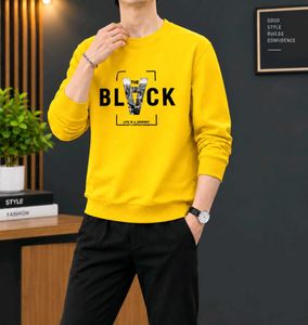 Men's Yellow "The Black" Graphic Sweatshirt