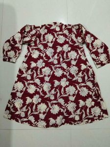 Chic Floral Print Mini Dress