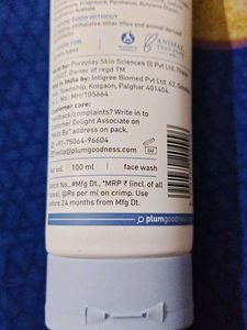 Plum Rice Water &amp; Niacinamide Face Wash