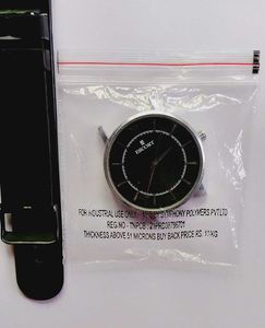 Escort Men's Stylish Black Dial Watch