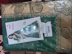 fancy saree with blouse