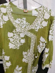 Elegant Embroidered Kurta