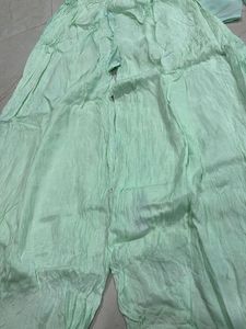 Mint Green Embellished Kurta Set