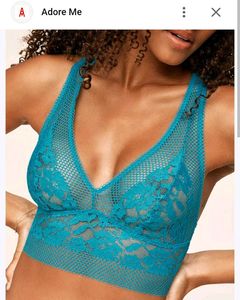 Adore me Teal Lace Bralette