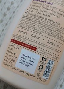 Plum BodyLovin' Body Mist and Lotion