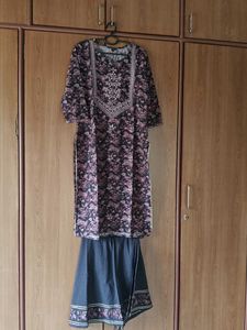 Beautiful "Ishin" Brand Kurta And Palazzo Set