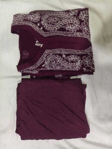 chikankari kurti with inner