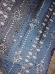 Beautiful Printed Kurta with Embellishments