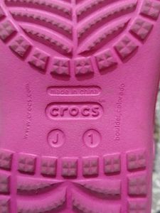 Kids Pink Crocs Clogs
