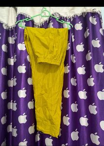 Elegant Yellow Kurta Set with Dupatta