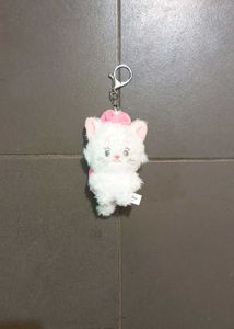Disney Marie Cat Keychain Plush Toy
