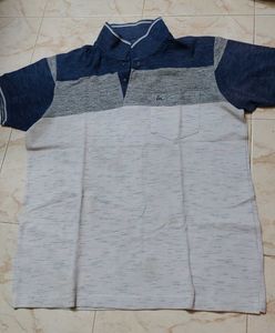 XL Men's Colorblock Polo T-Shirt