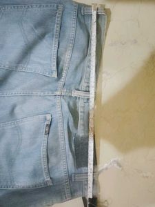 lee vintage straight legged denim jeans