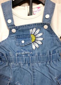 denim jumpsuit for baby girl