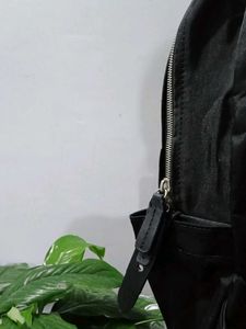 imported Black Backpack