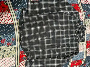 Classic Plaid Button-Up Shirt