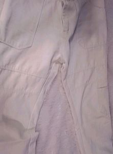 White Baggy Pant